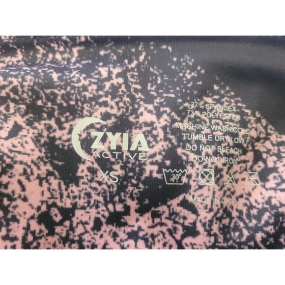 Zyia Active Light N Tight Leggings 7/8 Length NEW Womens Size XS Purple Pink - Picture 8 of 8